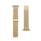 ダニエルウェリントン DANIEL WELLINGTON 替えベルトアップルウォッチ用 ラグ幅18mm dw01200018 Apple Watch38mm/40mm/41mm適応 メッシュ ゴールド
